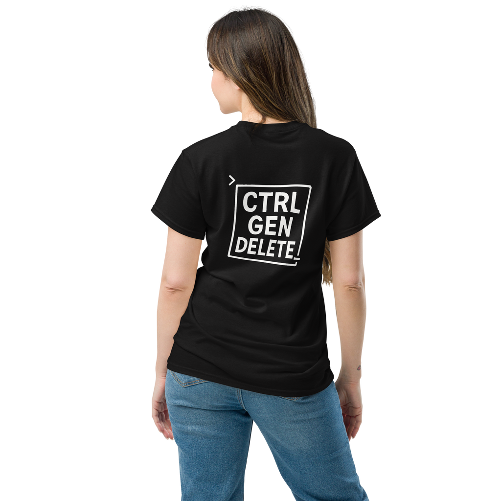 CTRL GEN DELETE Unisex Classic Tee