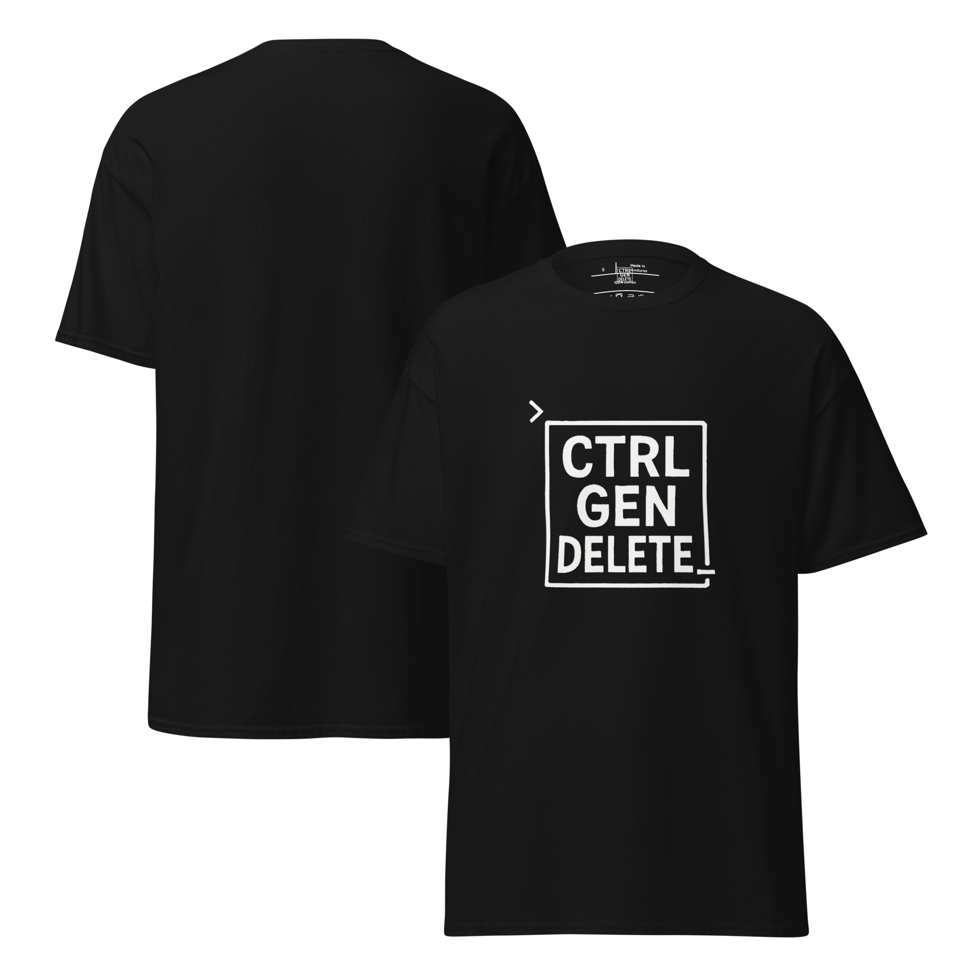 CTRL GEN DELETE Large Logo Unisex Classic Tee