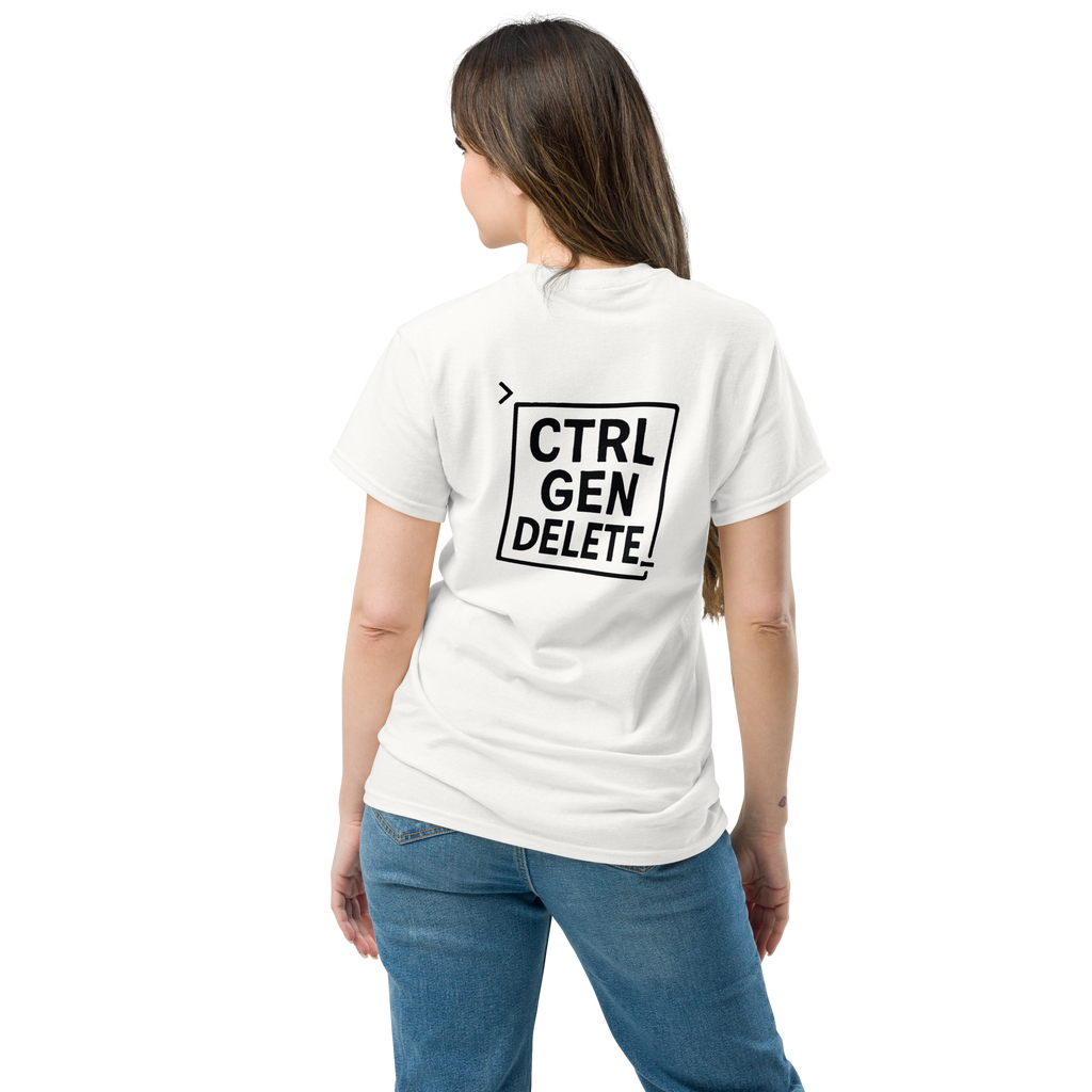 CTRL GEN DELETE Unisex Classic Tee