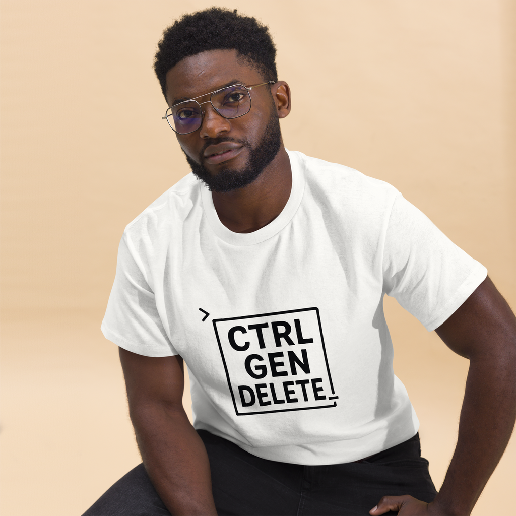 CTRL GEN DELETE Large Logo Unisex Tee