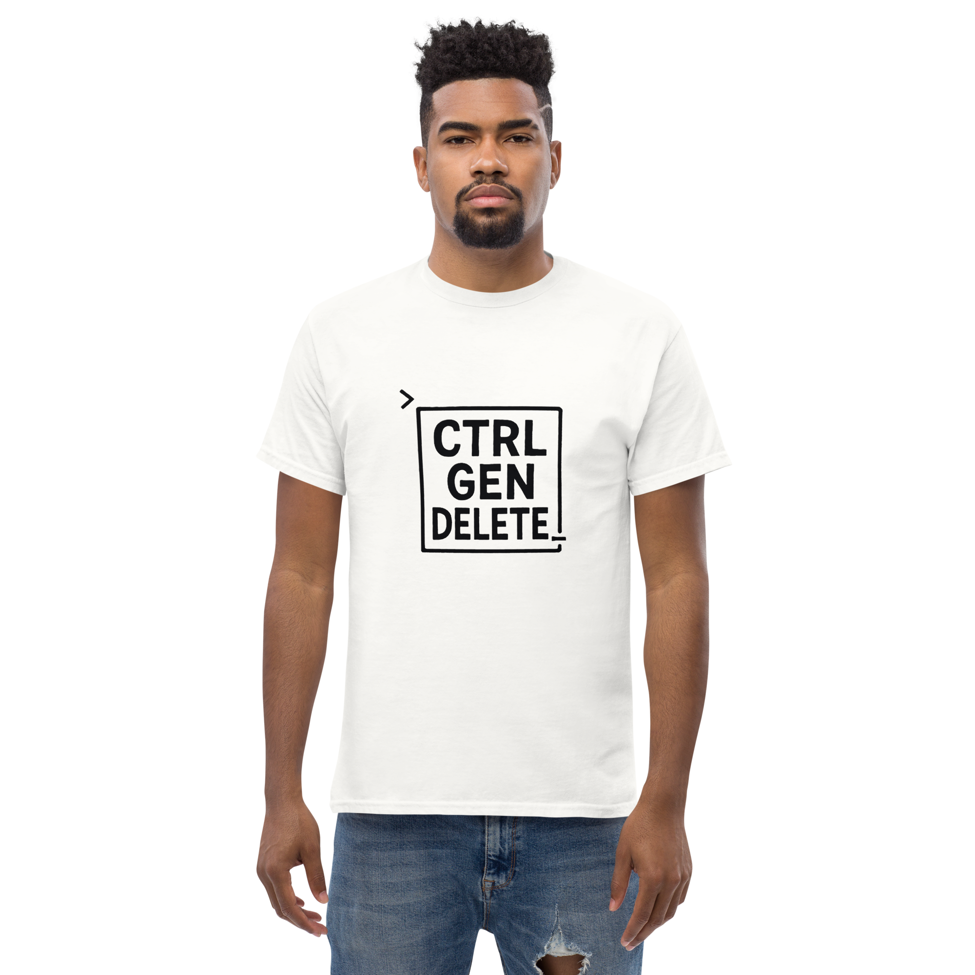 CTRL GEN DELETE Large Logo Unisex Tee