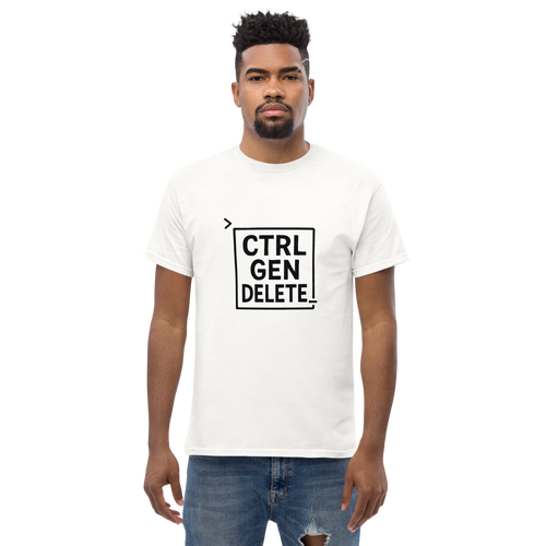 CTRL GEN DELETE Large Logo Unisex Tee