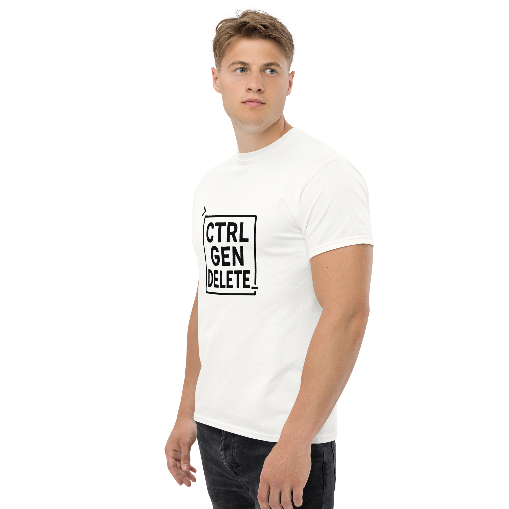 CTRL GEN DELETE Large Logo Unisex Tee