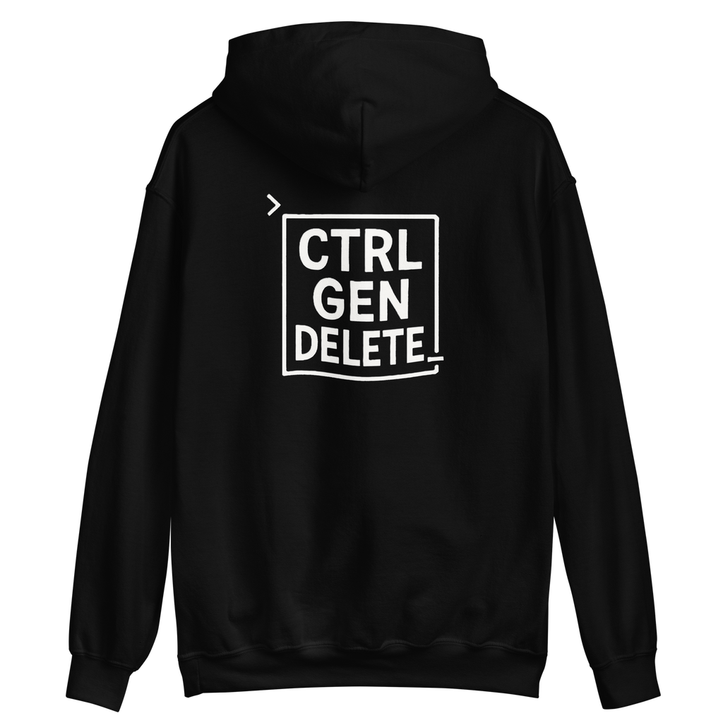 CTRL GEN DELETE Unisex Hoodie