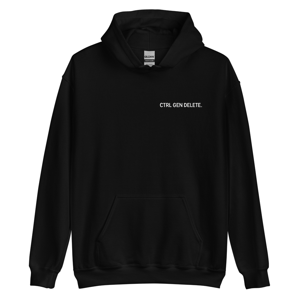 CTRL GEN DELETE Unisex Hoodie
