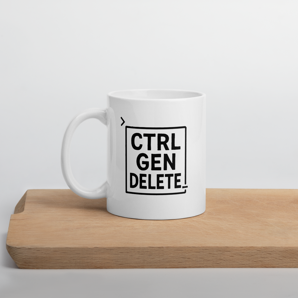 CTRL GEN DELETE Mug