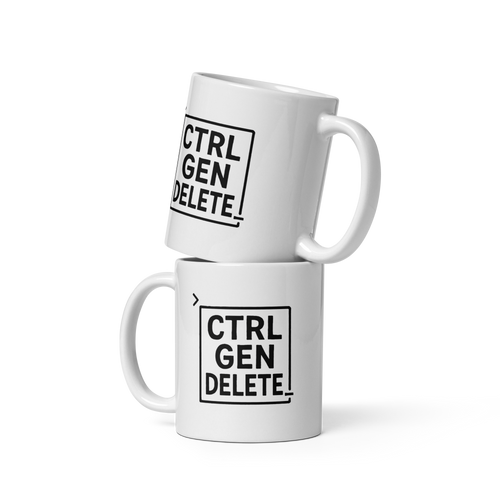 CTRL GEN DELETE Mug